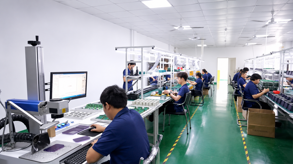Shenzhen Jutai Comm Co., Ltd. 제조업체의 생산 라인