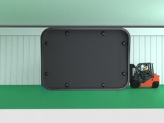 24.150 GHZ 산업용 문 센서 / 마이크로 웨이브 모션 레이더 탐지기