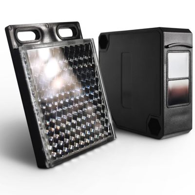 주문 JUTAI IRR-7R Reflective Photocells 7m Infrared Safety Beam Sensor for Gates & Garage Doors 온라인 제조