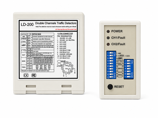 주문 Vehicle Loop Detector for Industrial Gate Control with Dual Channel Detection and Relay Output 온라인 제조