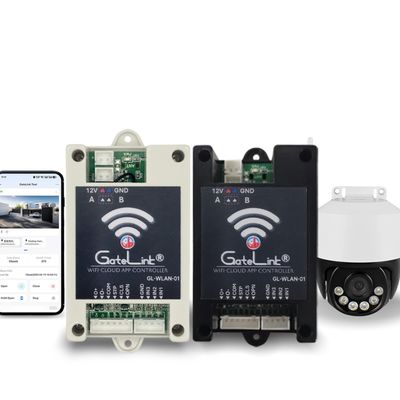 광고가 활성화 된 참여 로컬화된 알림과 함께 WiFi 액세스 모니터링 게이트 링크 스마트 엔트리